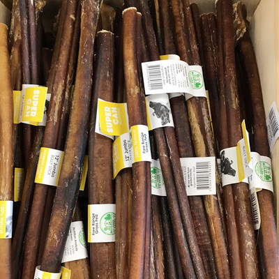 Supercan 12&quot; Jumbo Bully Sticks