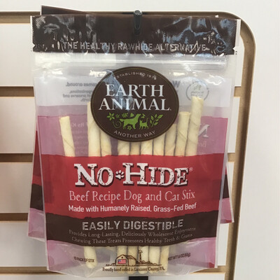 Earth Animal No Hide Beef Recipe Stix 10ct