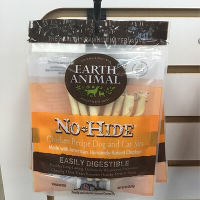 Earth Animal No Hide Chicken Recipe Stix 10ct