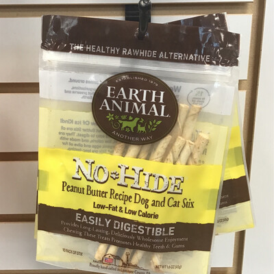 Earth Animal No Hide Peanut Butter Recipe Stix 10ct