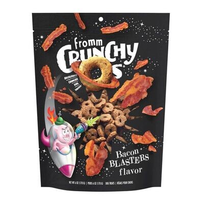 Fromm Crunchy O&#39;s Bacon Blasters 6.oz