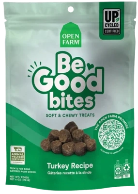 Open Farm Be Good Bites Turkey Treats