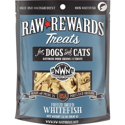 Northwest Naturals Freeze-Dried Whitefish Treats 2.5oz