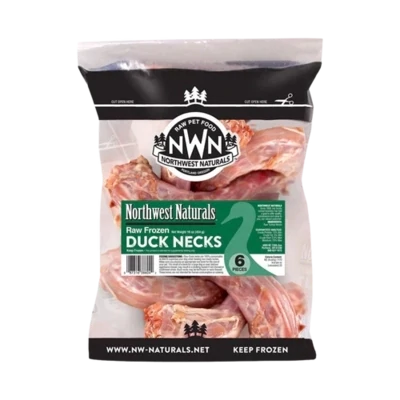 Northwest Naturals Frozen Duck Necks 6ct