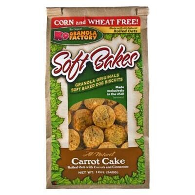 K9 Granola Factory - Soft Bakes Carrot Cake 12oz