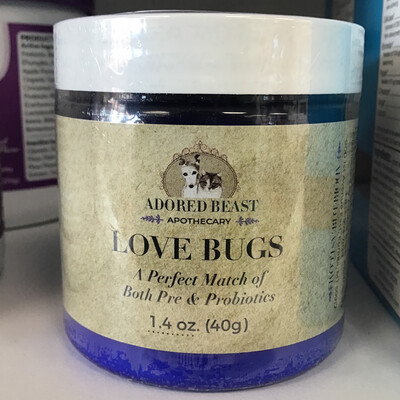 Adored Beast Love Bugs Pre &amp; Probiotics 1.4oz