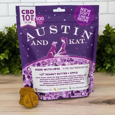 Austin &amp; Kat: 10mg CBD Peanut Butter &amp; Apple