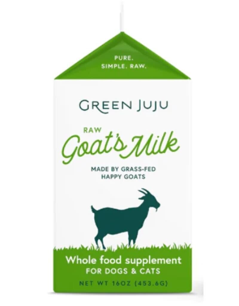GREEN JUJU RAW GOAT MILK 16OZ