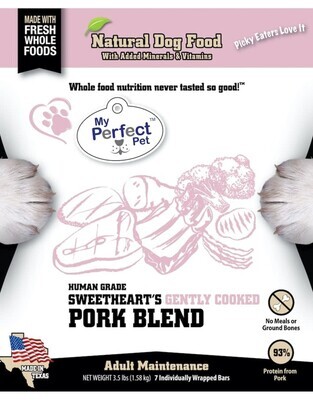 My Perfect Pet Dog Sweetheart Pork Grain Free Adult 4#