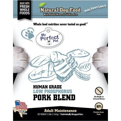 My Perfect Pet Dog Food Low Phosphorus Pork Adult 4#