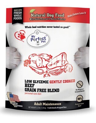 My Perfect Pet Dog Buddy&#39;s Low Glycemic Beef Grain Free Adult 4#