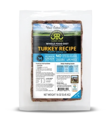 Raised Right Puppy Growth Turkey 1#