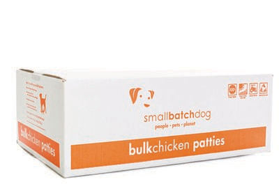 Small Batch Dog Chicken Patties 18lbs