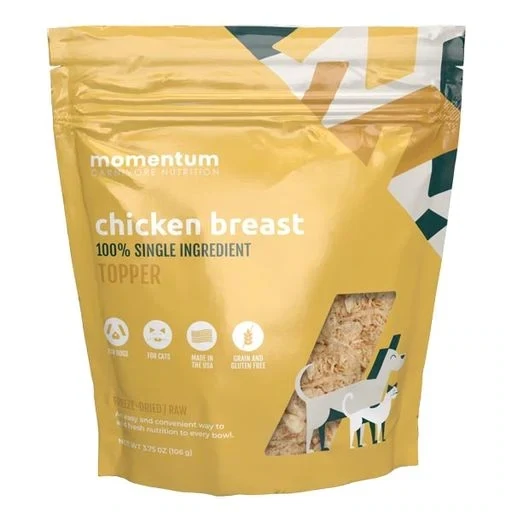 Momentum Carnivore Nutrition Freeze Dried Topper - Chicken Breast 3.75oz