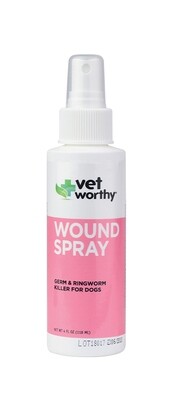 Vet Worthy Wound Spray 4oz