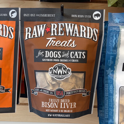 Northwest Naturals Freeze-Dried Bison Liver Treats 3.5oz