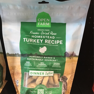 Open Farm Freeze-Dried Raw Homestead Turkey Recipe 17.5oz