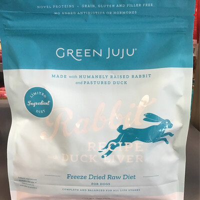 Green Juju Rabbit and Duck Liver LIMITED 14oz