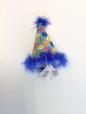 H&amp;K Party Hat Party Time Blue LRG