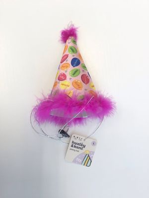 H&amp;K Party Hat Party Time Pink LRG