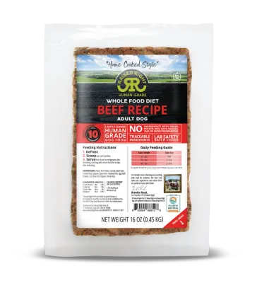 Raised Right Dog Original Beef 16oz