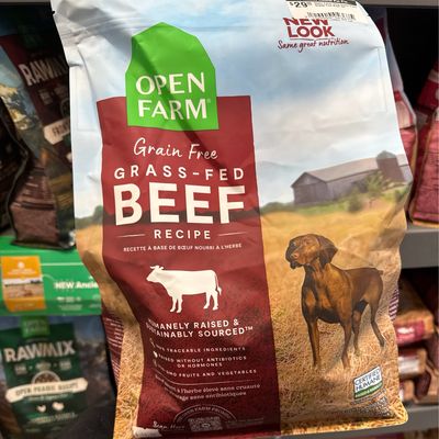 Open Farm Ancient Grains Grass Fed Beef Recipe 4lb