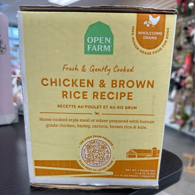 Open Farm Dog Gently Cooked Chicken Brown Rice 96oz