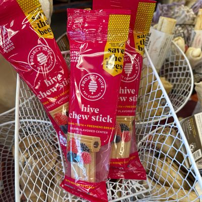 Project Hive Hive Chew Stick Berry Flavored Center