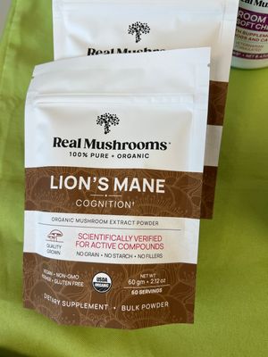 Real Mushrooms: Lions Mane Bulk Powder 60g
