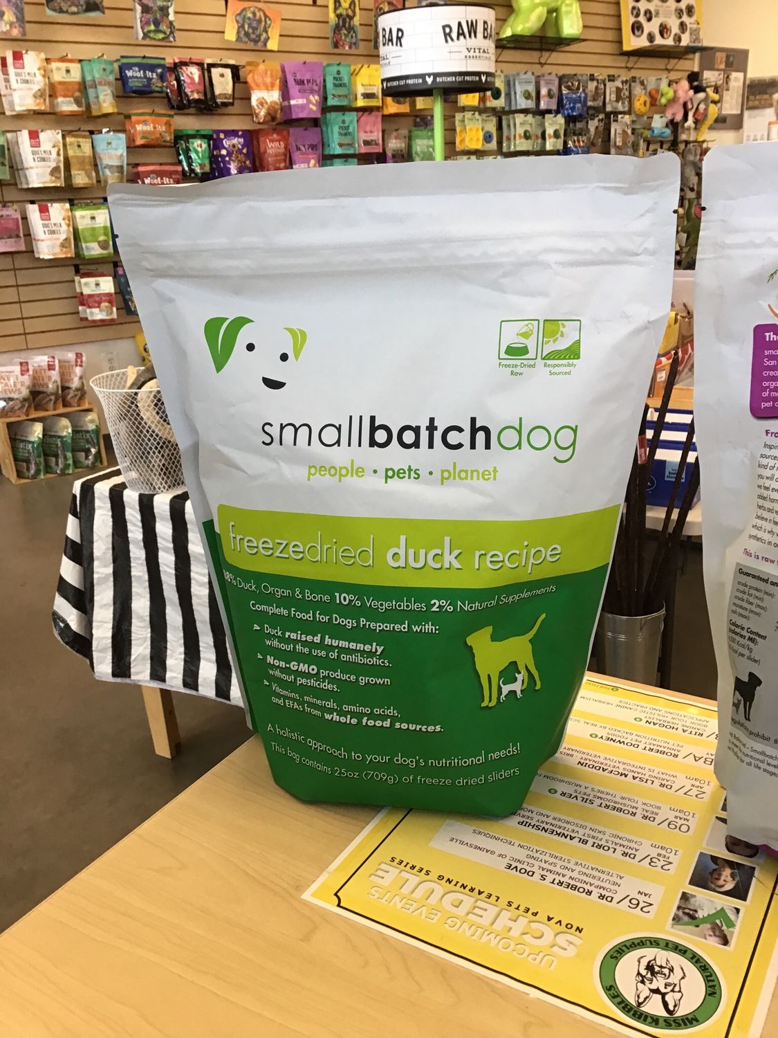Small Batch Dog Freeze Dried Duck 25oz