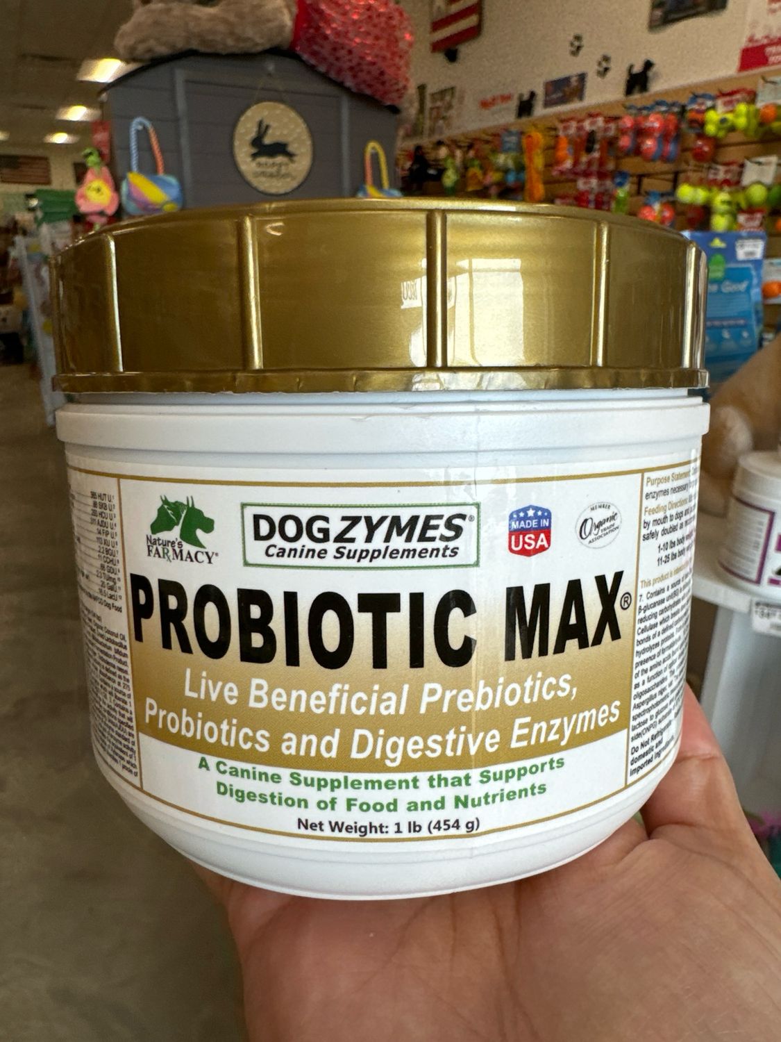 Dogzymes Probiotic Max 1#