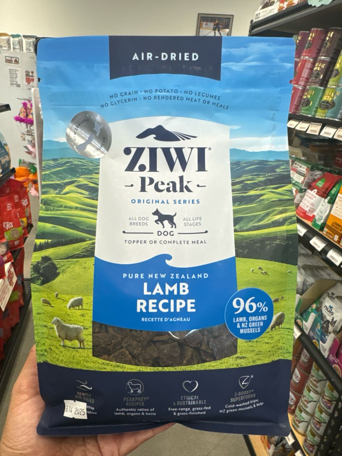 Ziwi Peak Pure New Zealand Lamb Recipe 2.2lb