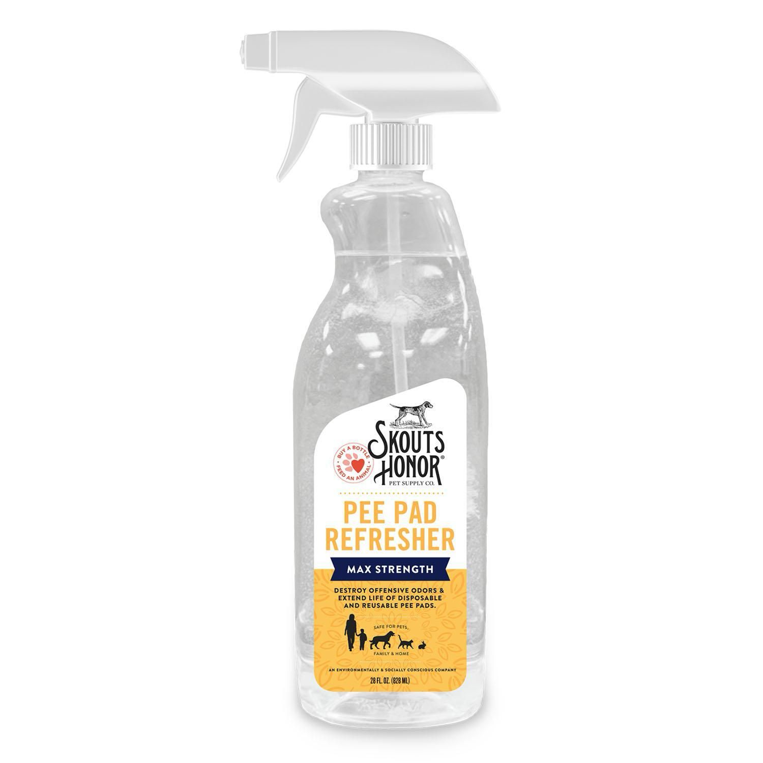 Skout&#39;s Honor Pee Pad Refresher Max Strength 28 fl oz