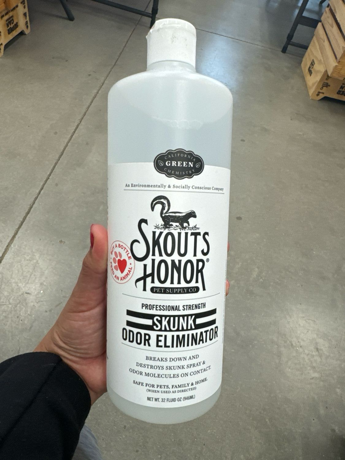 Skout&#39;s Honor Skunk Odor Eliminator