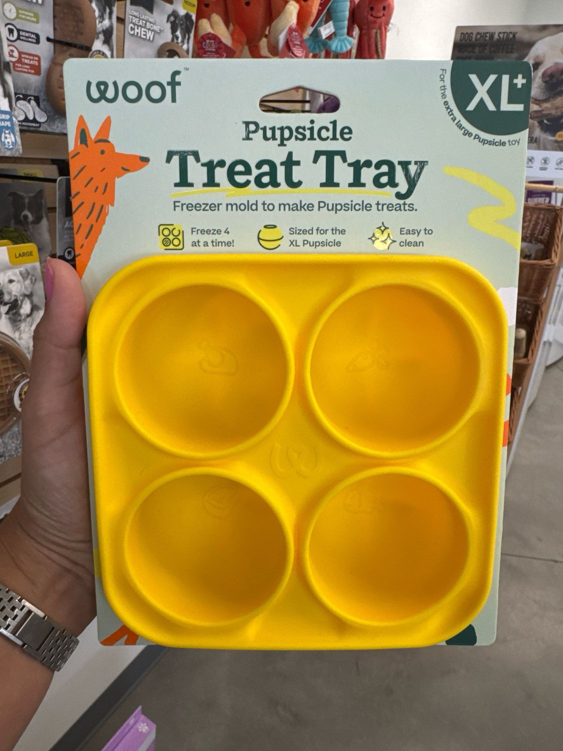 Woof Dog  Pupsicle Treat Tray XL
