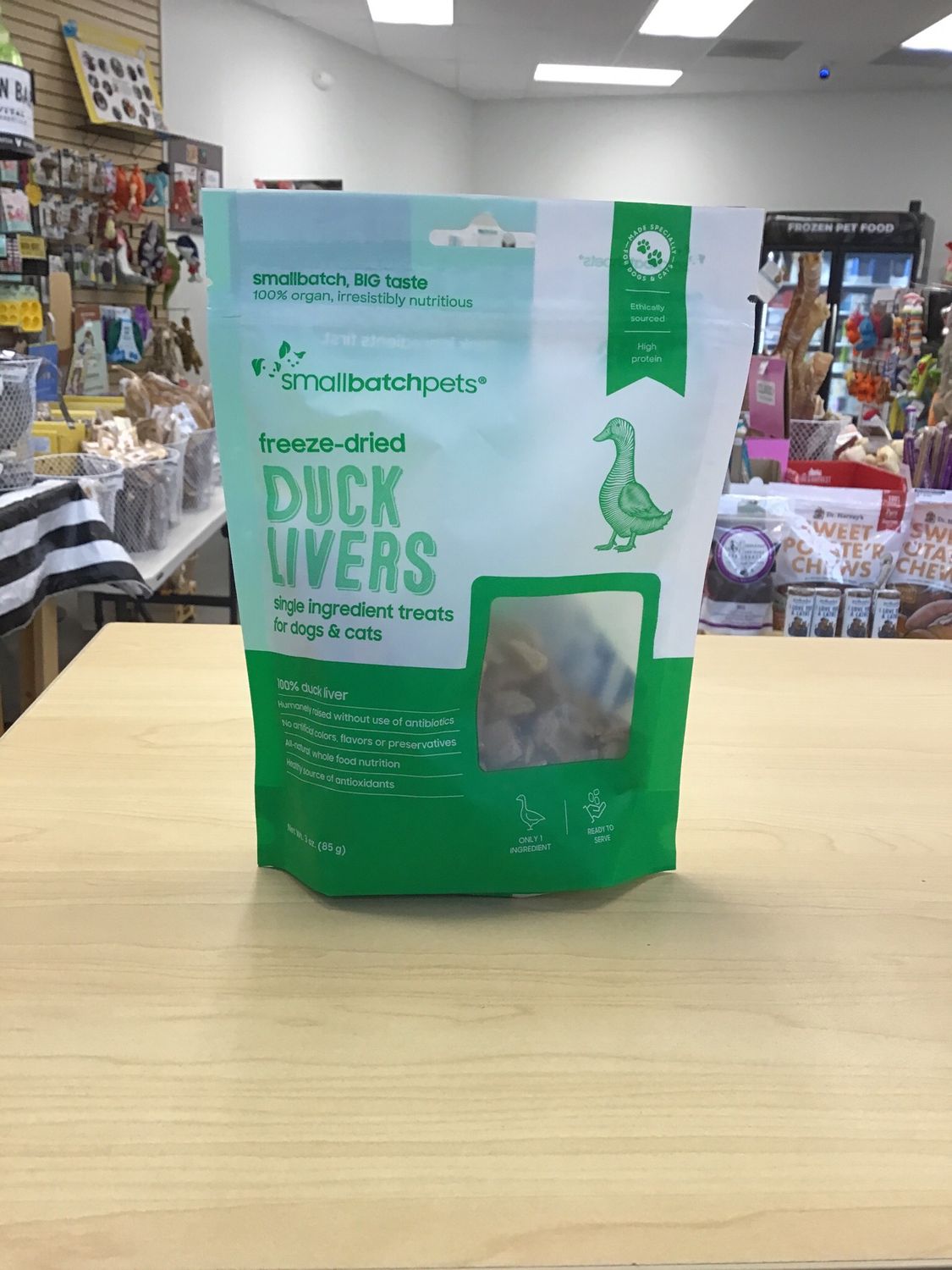 Small Batch FD D&amp;C Duck Liver 3.5oz