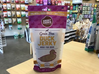 Smart Cookie Barkery Grain Free Duck Jerky