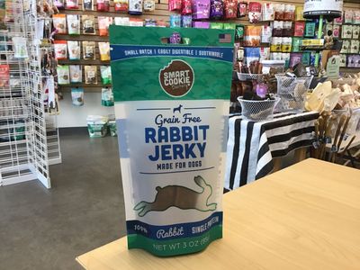 Smart Cookie Barkery Grain Free Rabbit Jerky
