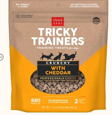Cloudstar Tricky Trainer Cheddar Crunchy 14oz