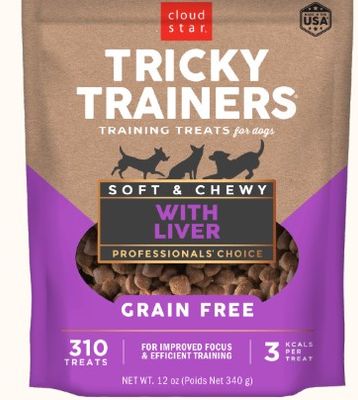 Cloudstar Tricky Trainer Chewy Liver Flavor 12oz