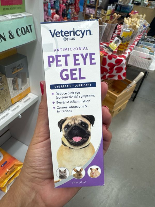 Vetericyn Plus Antimicrobial Pet Eye Gel 3 fl oz
