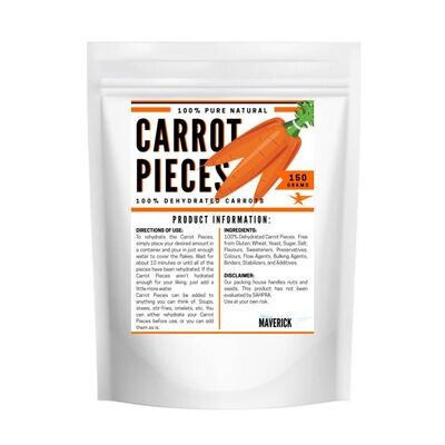 Carrot Pieces - 150g