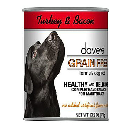 Daves Dog GF Turkey/Bacon 13oz
