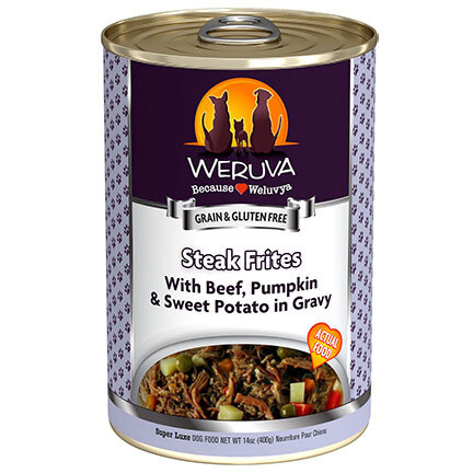 Weruva Dog Steak Frites 14oz