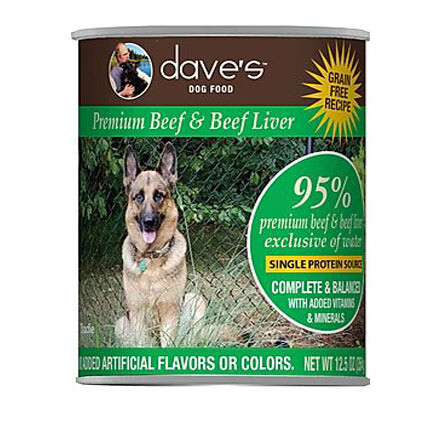 Daves Dog 95% Beef 13oz