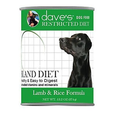 Daves Dog Bland Lamb/Rice 13oz