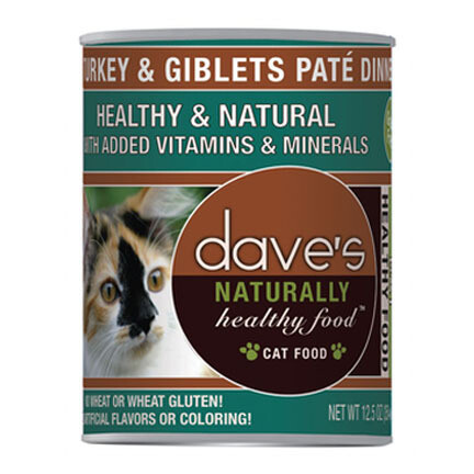 Daves Cat Turkey/Giblets 12.5oz