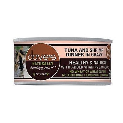 Daves Cat Tuna/Shrimp 5oz