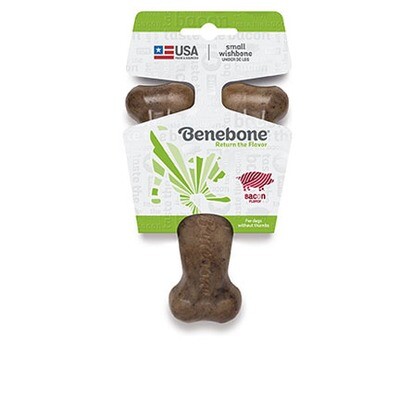 Benebone Wishbone Small Bacon