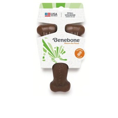 Benebone Wishbone Small Peanut